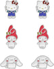 Hello Kitty & Friends Stud Earring Set (Pack of 3)