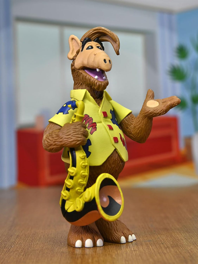 ALF (Alien Life Form) With Saxophone Toony Classics 6" Scale Action Figure (view 2)