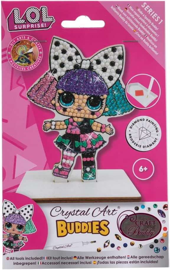 Pranksta L.O.L. Surprise Crystal Art Buddies Kit alternate view 7
