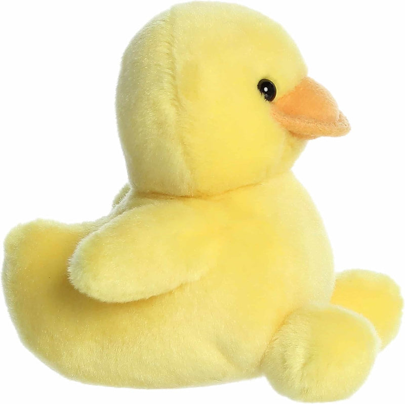Tubby Rubber Ducky Palm Pals 4 Inch Plush Keychain back view