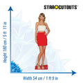 Taylor Swift Height 180cm Lifesize Cardboard Cutout, alternate view