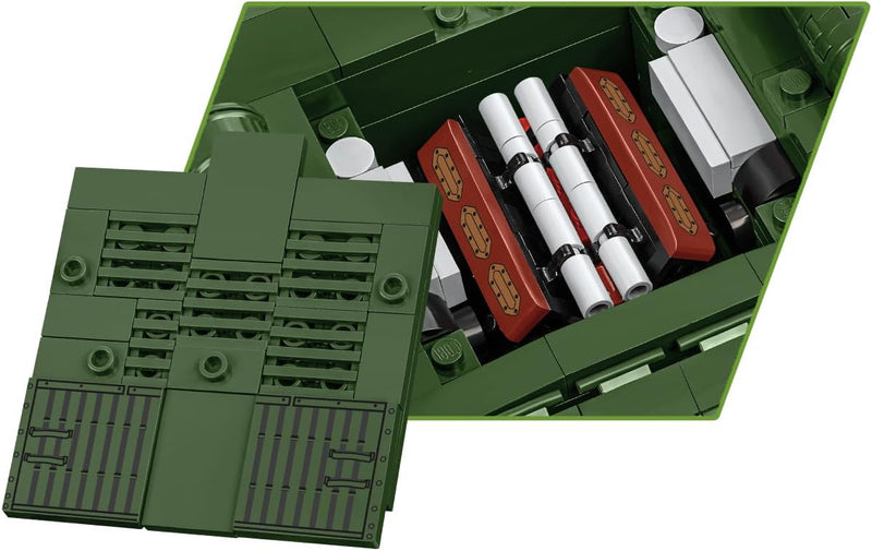 Cobi 2590 World War II IS-3 Soviet Heavy Tank (1170 Pieces)
