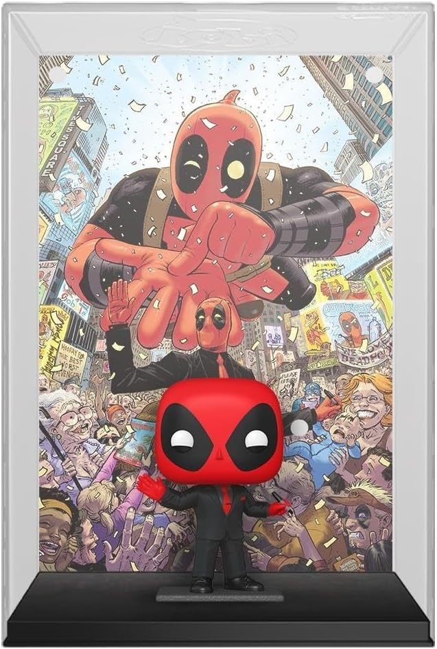 Funko POP! Comic Cover Marvel - Deadpool, side angle