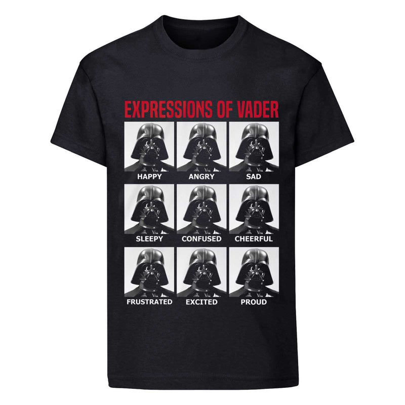Star Wars Expressions Of Vader T-Shirt
