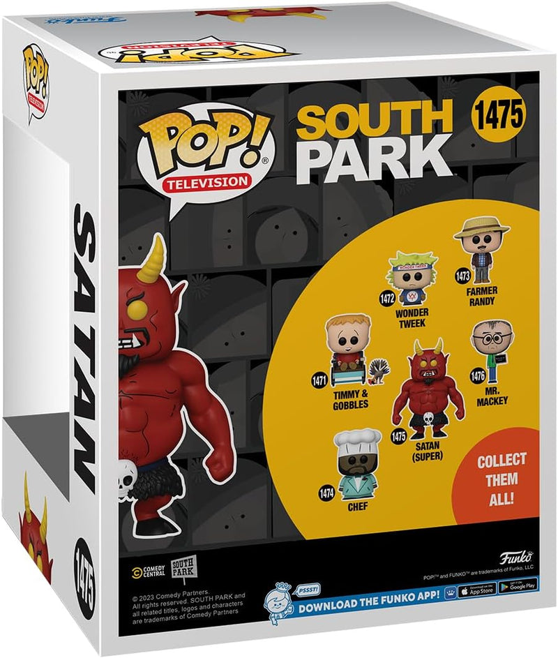 Funko Pop! Super: South Park - Satan, side angle