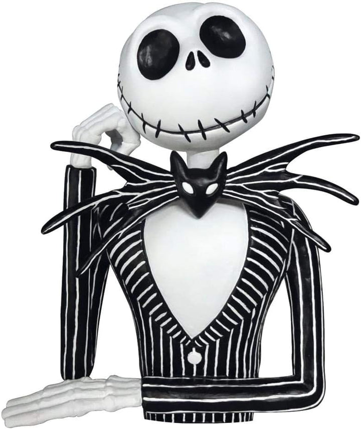 Nightmare Before Christmas Jack Skeleton Bust Deluxe Figural Money Box