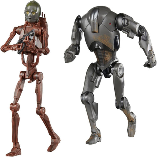 Star Wars The Black Series Star Wars: Attack of the Clones C-3PO & Super Battle Droid 2-Pack 6" Action Figures, alternate vie
