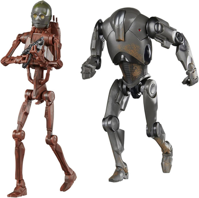 Star Wars The Black Series Star Wars: Attack of the Clones C-3PO & Super Battle Droid 2-Pack 6" Action Figures, alternate vie