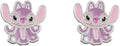 Disney Cubic Zirconia Stone Angel Stud Earrings
