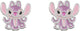Disney Cubic Zirconia Stone Angel Stud Earrings