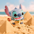 Funko Pop! Disney: Lilo & Stitch - Stitch In Sand, side angle