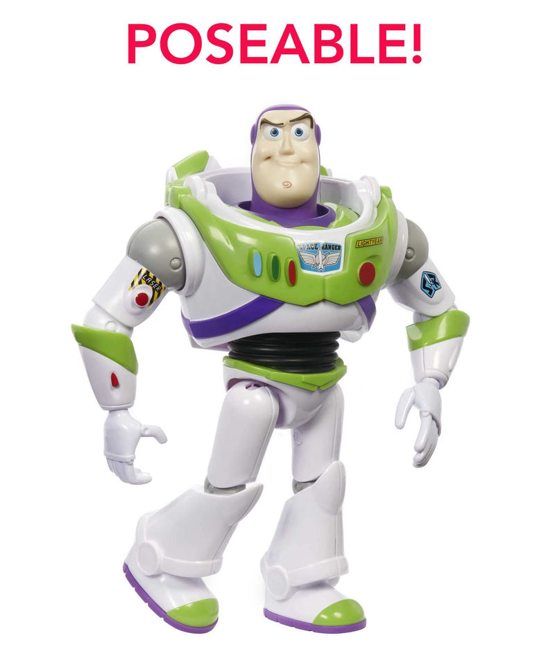 Disney Pixar Toy Story Buzz Lightyear Action Figure, rear view
