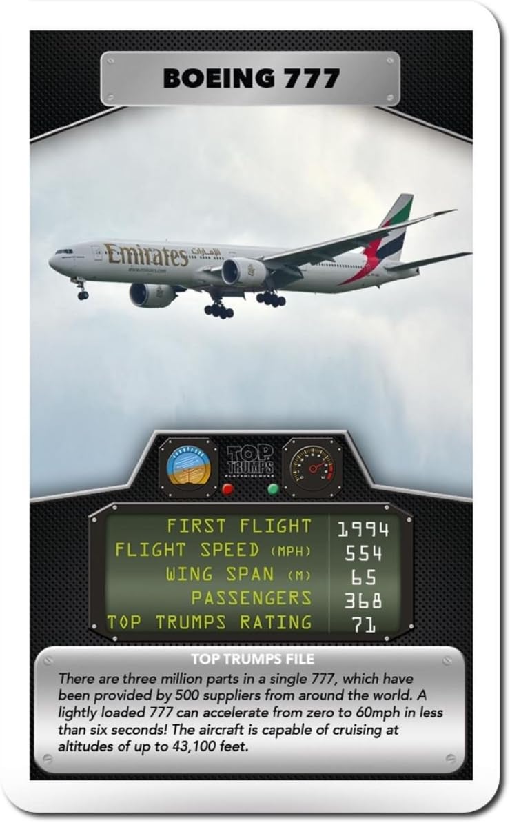 Top Trumps Classics Planes Card Game - Image 3