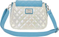 Loungefly - Disney Frozen Princess Elsa Pearlescent Crossbody Bag side angle