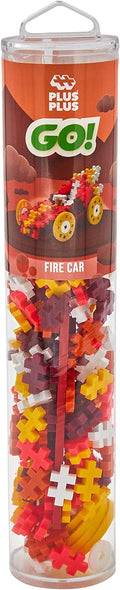 Plus Plus: GO! Fire Color Cars Maker Tube (200pc) - Image 2