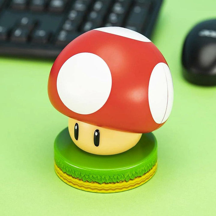 Super Mario Bros Mushroom 3D Light