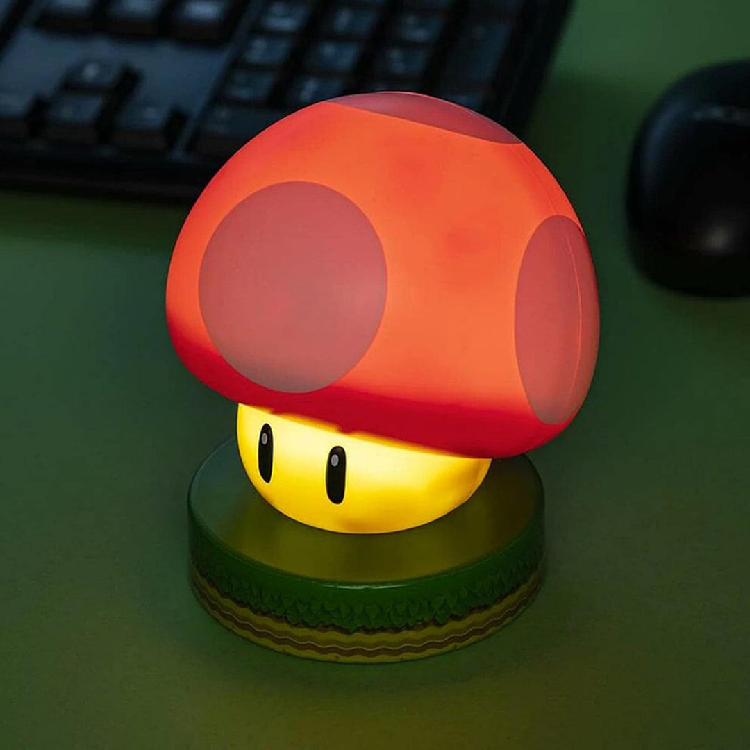 Super Mario Bros Mushroom 3D Light