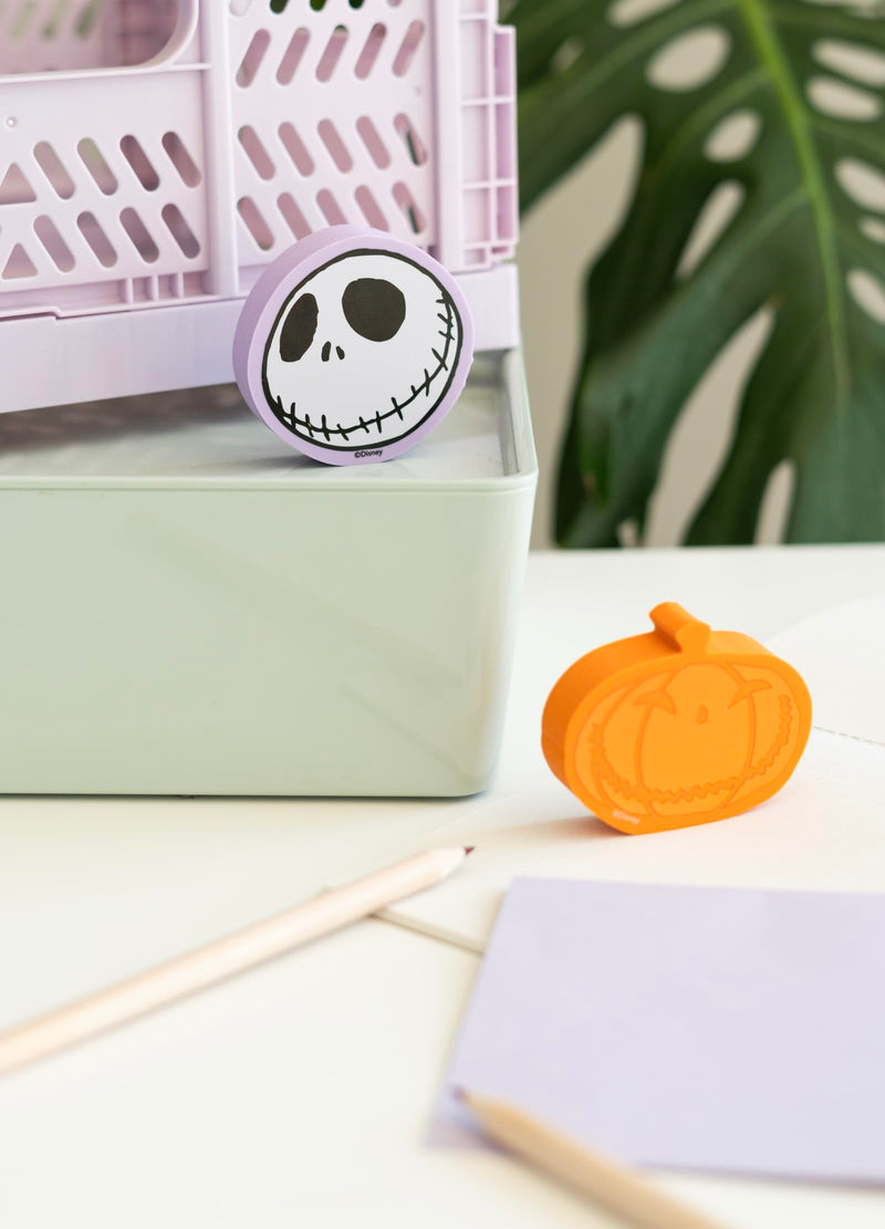 Disney The Nightmare Before Christmas Jumbo Eraser Set side angle