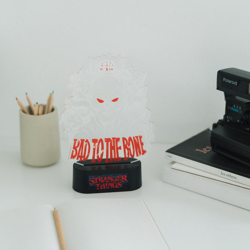 Stranger Things Bad to the Bone LED Table Lamp view 5