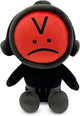 Red Content Warning Youtooz 9-Inch Plush