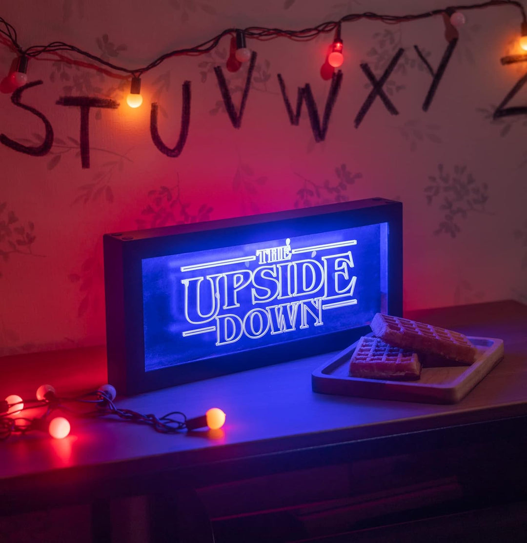 Stranger Things The Upside Down Logo Light