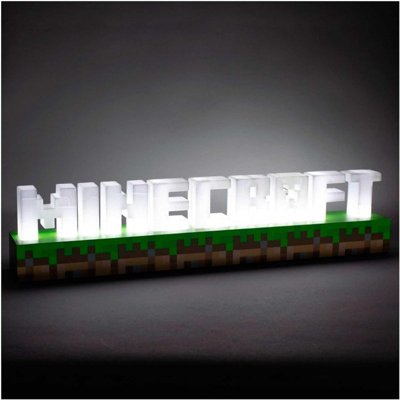 Minecraft Logo Light 41cm