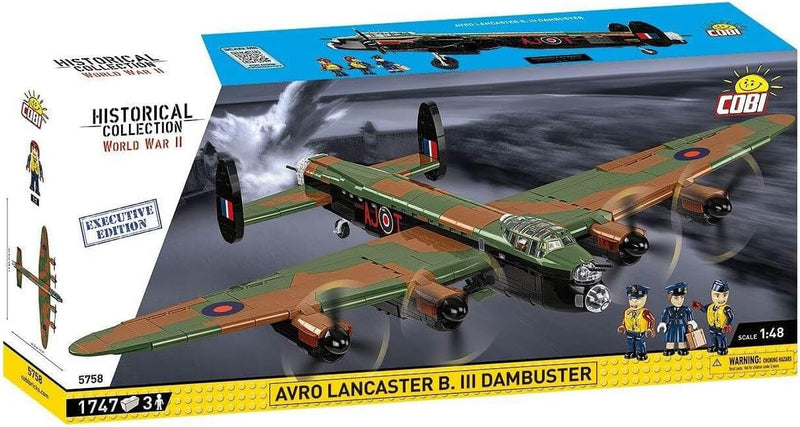 Cobi World War II Lancaster Bomber Dambusters Executive Edition 1747 pcs