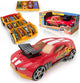 Hot Wheels 2 in 1 Race and Haul Storage Case Red