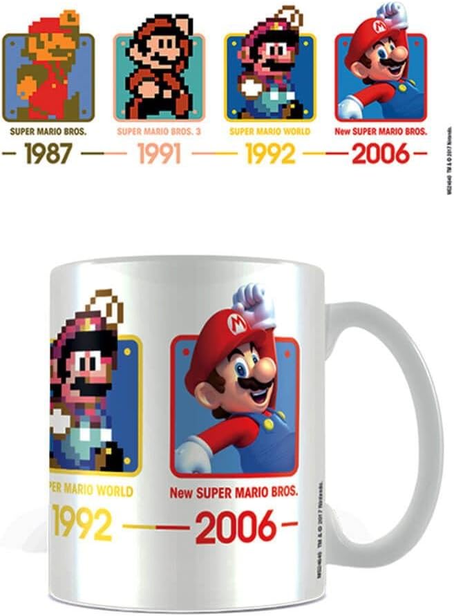 Nintendo Super Mario Timeline Mug - Image 4