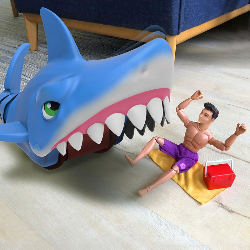 Mega Chomp Remote Control Shark Toy, rear view