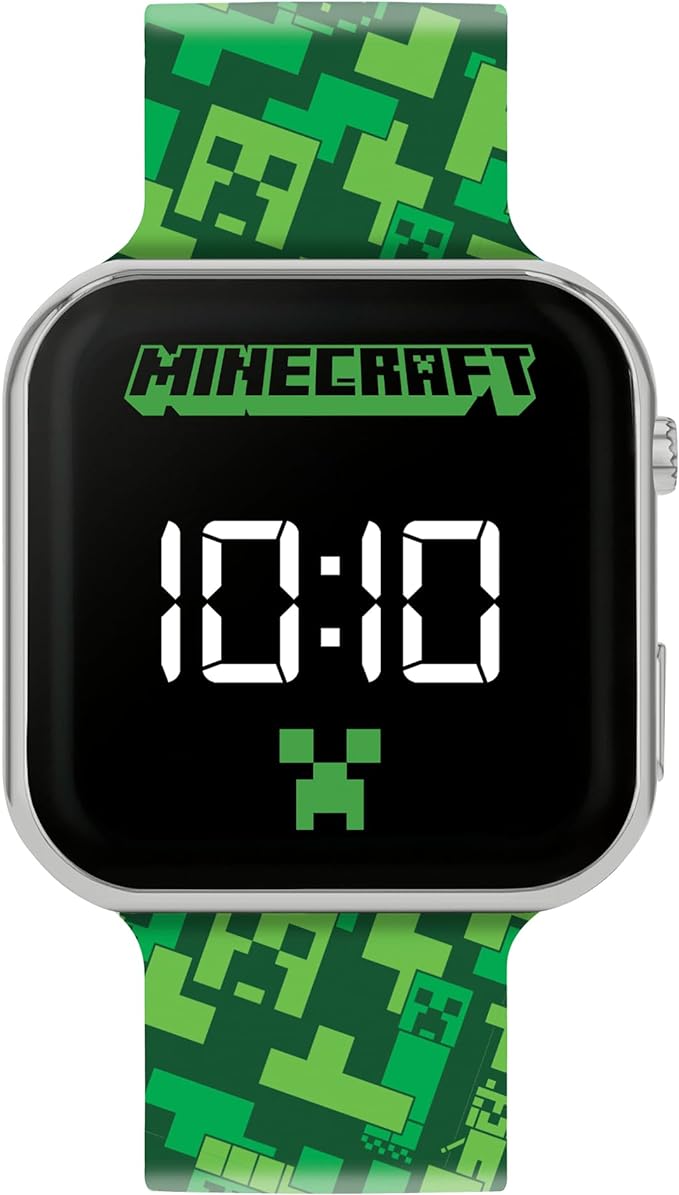 Peers Hardy - Minecraft Printed LED Watch