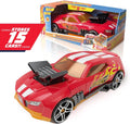 Hot Wheels 2 in 1 Race and Haul Storage Case Red
