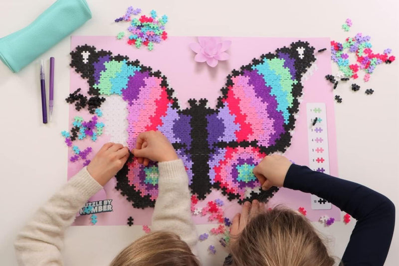 Plus Plus: Puzzle By Number Butterfly (800pcs) - Image 6