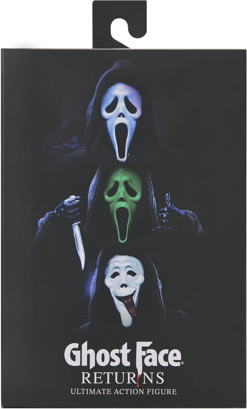 Scream Ghost Face "Returns" Ultimate 7" Scale Action Figure packaging view