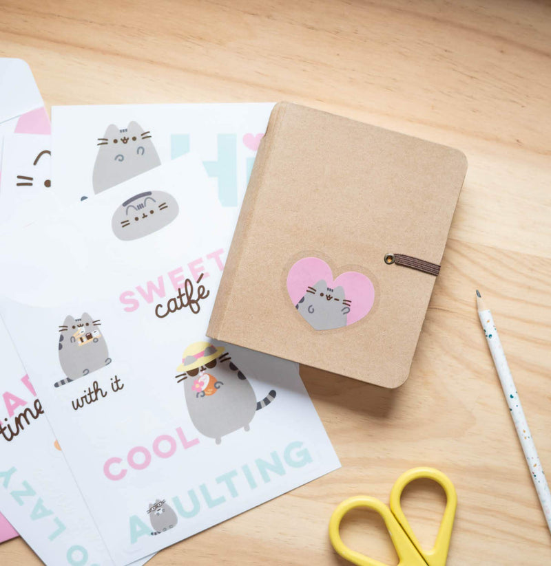 Pusheen Foodie Gadget Decals side angle