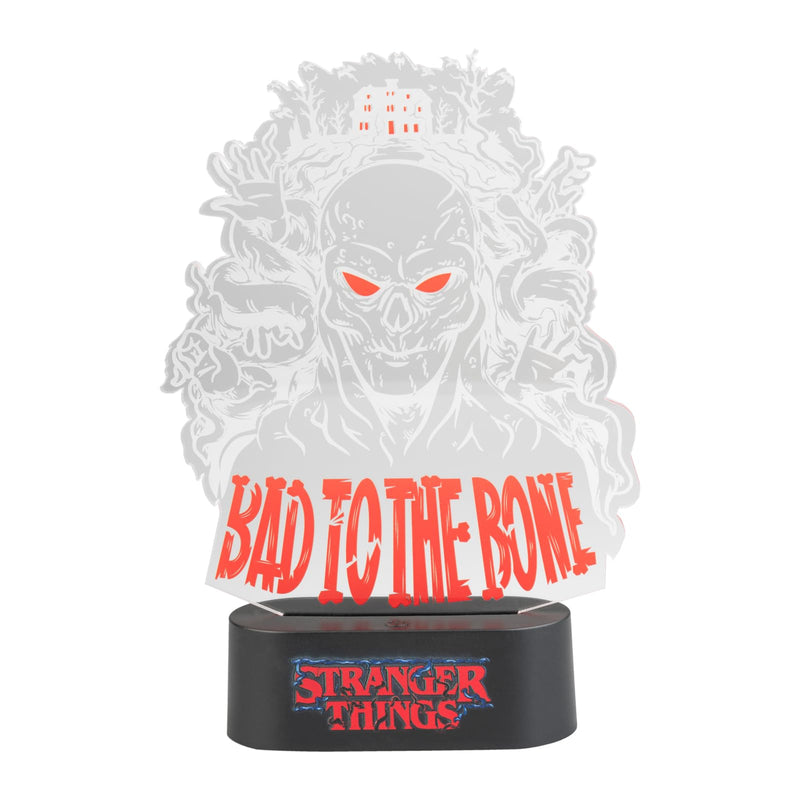 Stranger Things Bad to the Bone LED Table Lamp view 2