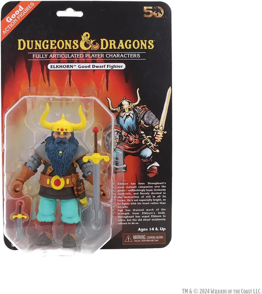 Dungeons And Dragons 50th Anniversary Elkhorn 7" Scale Action Figure (Blister Card) (view 2)