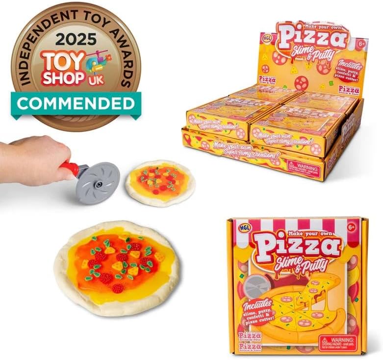 MAKE YOUR OWN PIZZA SLIME AND PUTTY