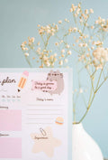 Pusheen Foodie Collection A5 Daily Planner side angle