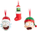 Rick and Morty Christmas Tree Decoration Set of 3