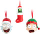 Rick and Morty Christmas Tree Decoration Set of 3