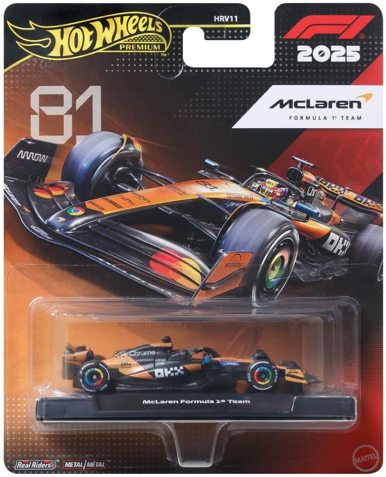 Hot Wheels F1 2025 McLaren Formula 1 Team (81) - Image 5