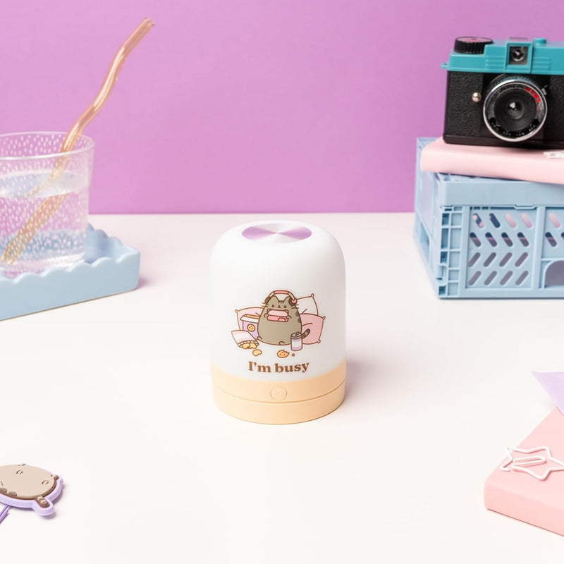 Pusheen Ambient Lamp for Desk or Bedside Table side angle