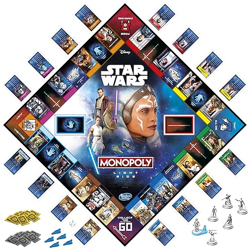 Hasbro Monopoly Star Wars Board Game Light Side Edition Engl (image 7 of 10)