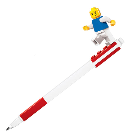 LEGO Red Gel Pens with Minifigure
