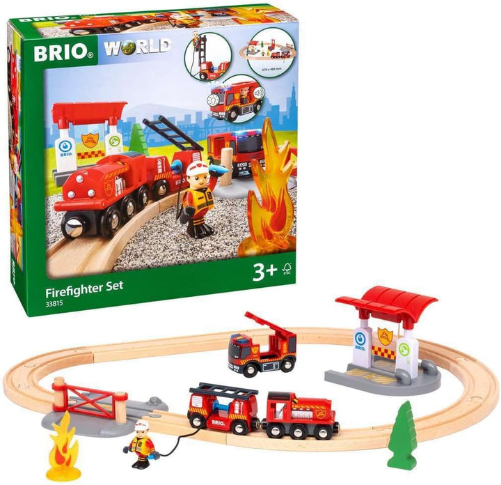 BRIO - Rescue Fire Fighter Set (33815)