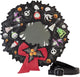 The Nightmare Before Christmas Figural Wreath Loungefly Crossbody Bag