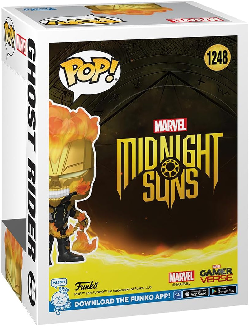 Funko Pop! Marvel's Midnight Suns (2022) - Ghost Rider (2023 Summer Convention Exclusive), alternate view