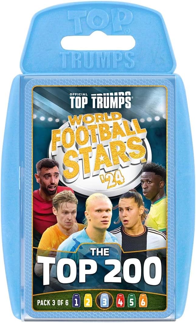 Top Trumps World Football Stars Top 200 (Pack 3)