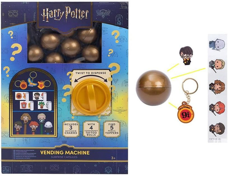 Harry Potter Large Vending Machine Surprise Capsule Dispenser
